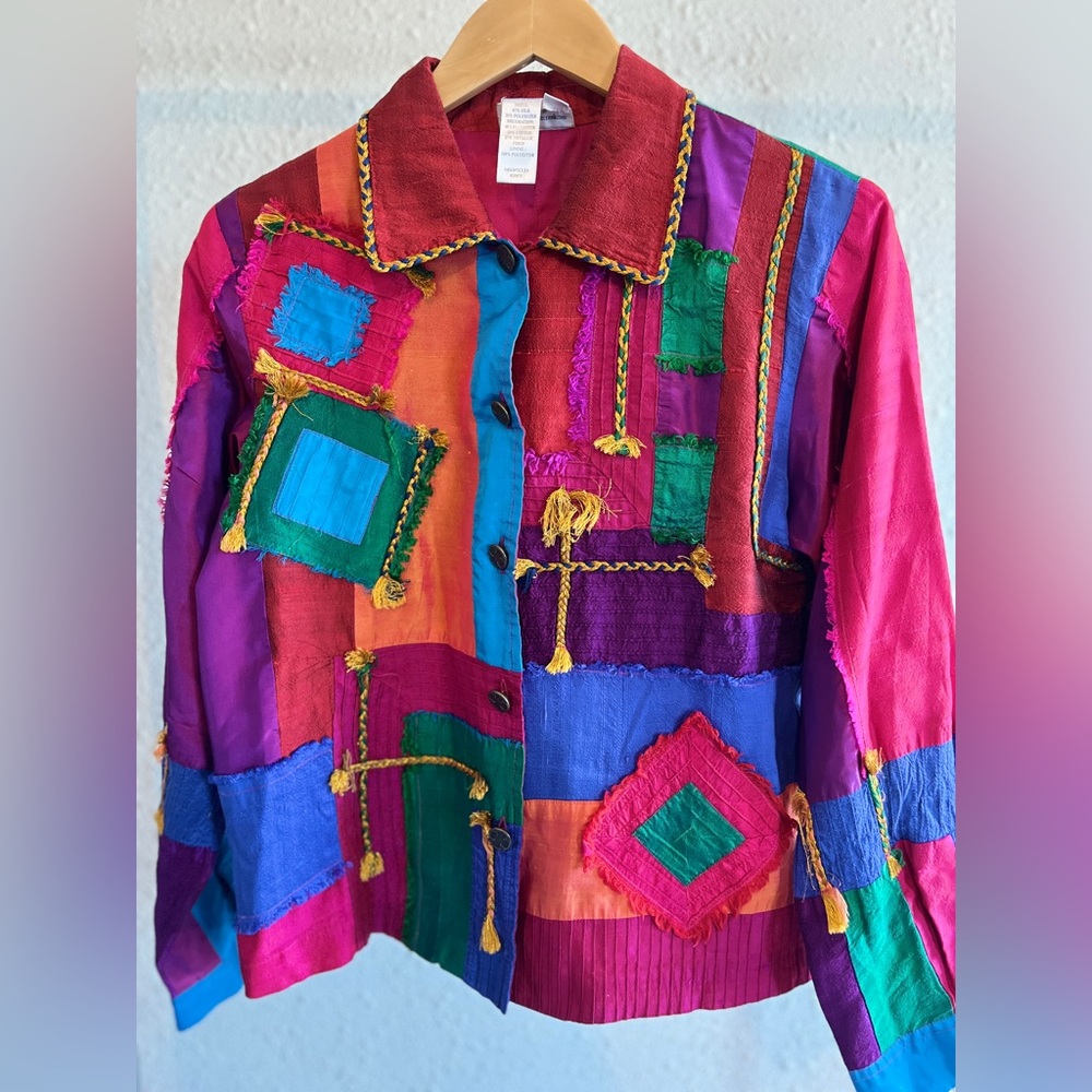Coldwater Creek Silk Jacket